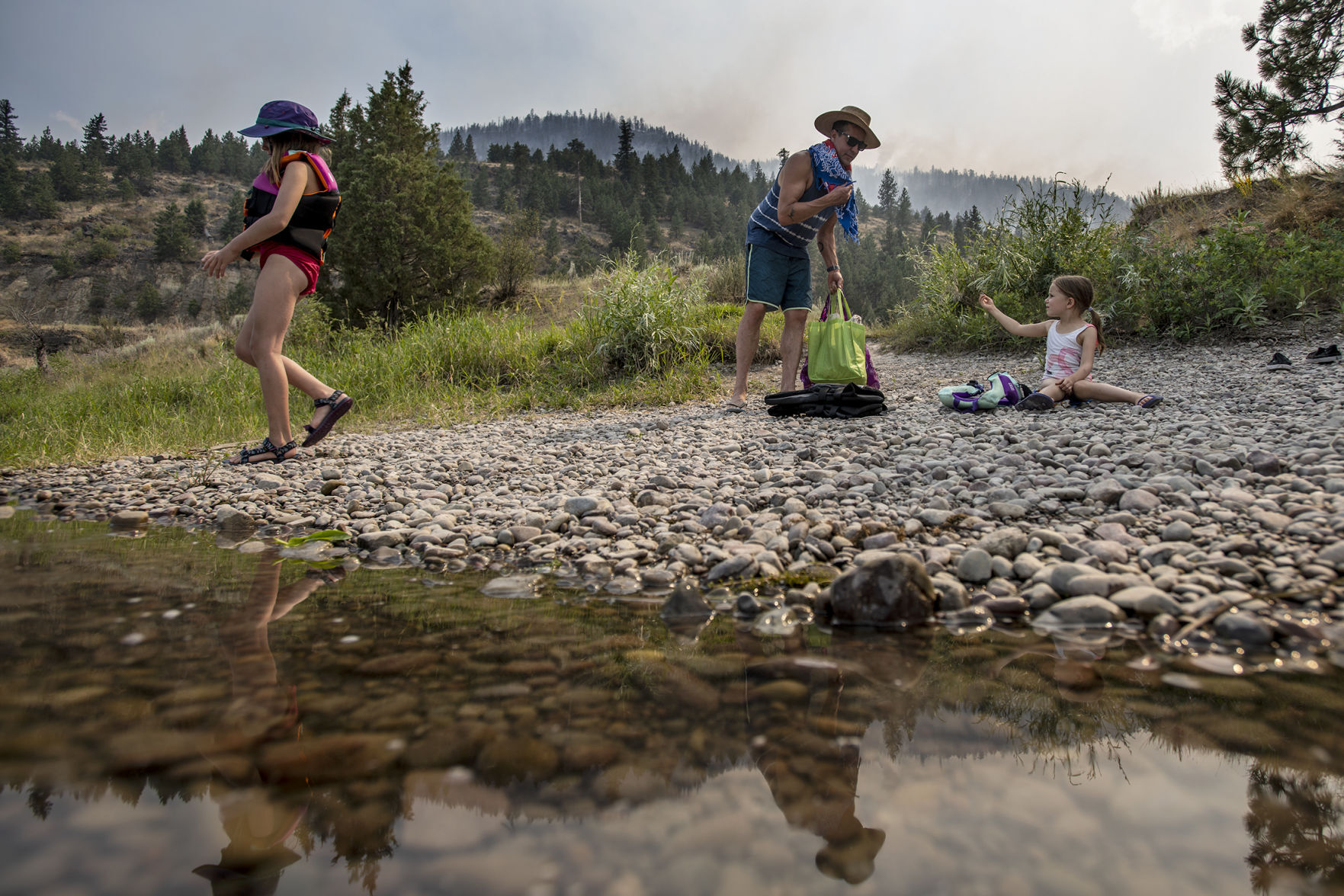Getting off the Flathead River